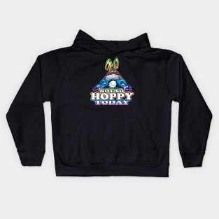 Not So Hoppy Today Rainbow Kids Hoodie